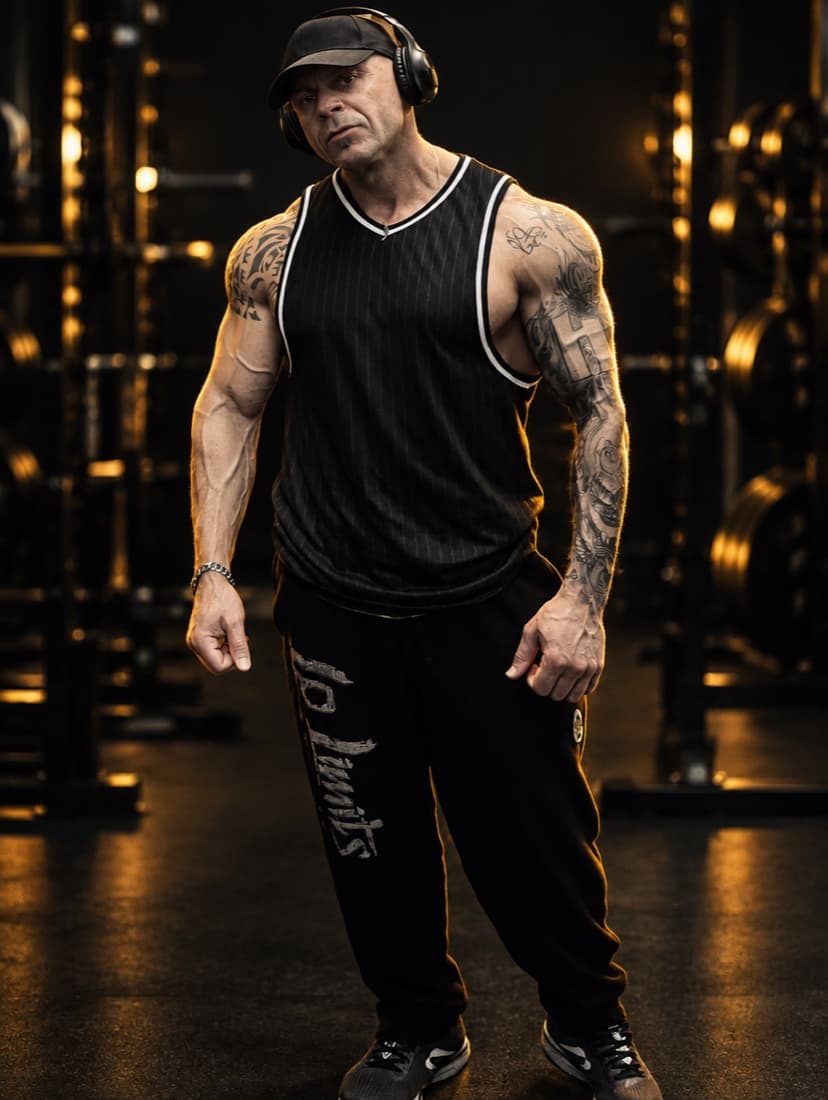 Adriano Tallarico, personal trainer a Como, in palestra